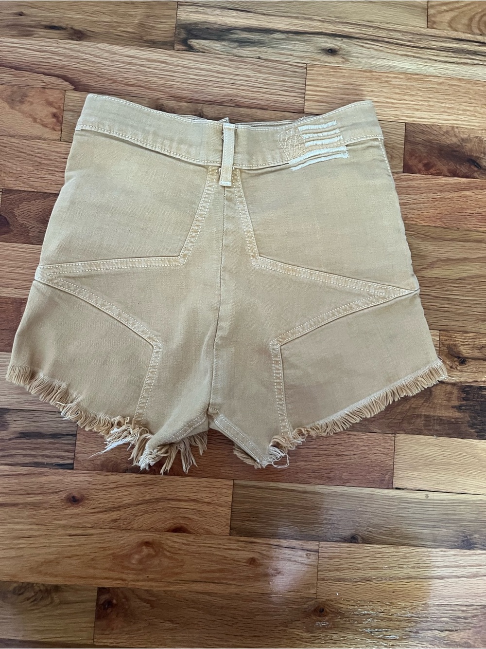 REVICE Denim | Venus Cut-Off Shorts Sunny Honey
